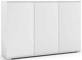 Kommode Logan 3D Plastikfüße - weiß