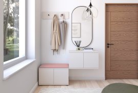 Komplettset für den Flur Bianco 7