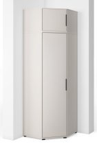 PKMebel - Eckkleiderschrank Bianco
