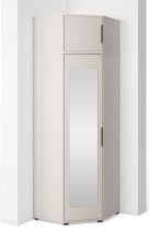 PKMebel - Kunststofffüße für Eckgarderobenschränke Bianco