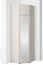 PKMebel - Kunststofffüße für Eckgarderobenschränke Bianco
