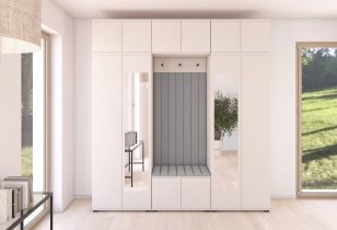 PKMebel - Flur-Set Bianco 12