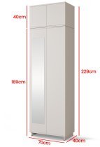 PKMebel - Flur-Set Bianco 12