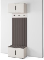 PKMebel - Flurgarderoben-Set Bianco 15