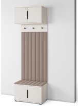 PKMebel - Flurgarderoben-Set Bianco 15