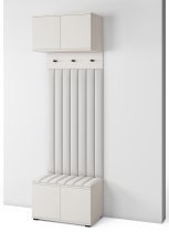 PKMebel - Flurgarderoben-Set Bianco 15