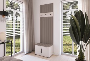 PKMebel - Garderobenset Bianco 16