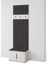 PKMebel - Garderobenset Bianco 16