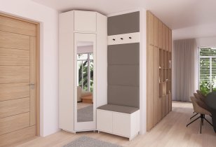 PKMebel - Garderobenset Bianco 18