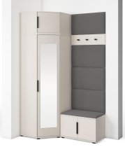 PKMebel - Garderobenset Bianco 18