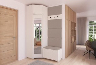 PKMebel - Garderobenset Bianco 18