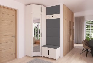 PKMebel - Garderobenset Bianco 18