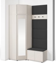 PKMebel - Garderobenset Bianco 18