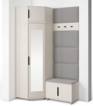 PKMebel - Garderobenset Bianco 18