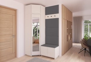 PKMebel - Garderobenset Bianco 18