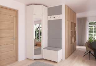 PKMebel - Garderobenset Bianco 18