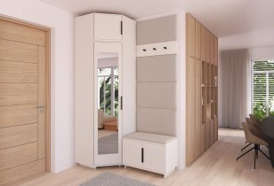 PKMebel - Garderobenset Bianco 18