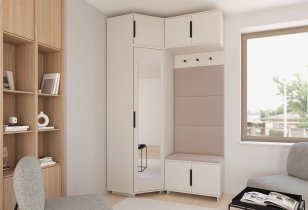 PKMebel - Garderobenset Bianco 19