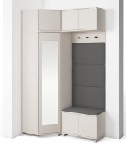PKMebel - Garderobenset Bianco 19