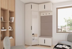 PKMebel - Garderobenset Bianco 19