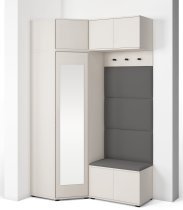 PKMebel - Garderobenset Bianco 19