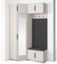 PKMebel - Garderobenset Bianco 19