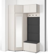 PKMebel - Garderobenset Bianco 19