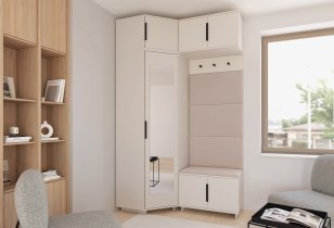 PKMebel - Garderobenset Bianco 19