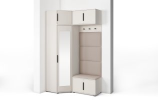PKMebel - Garderobenset Bianco 19