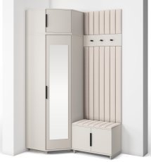 Garderoben-Set Bianco 22