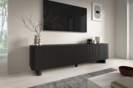 TV-Kommode Trenza – Schwarz