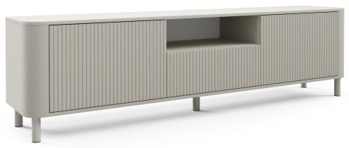 PKMebel - TV-Lowboard Norvik – Metallfüße – Kaschmir