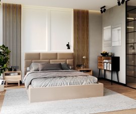 Bett mit Stauraum Pasadena - 140x200 cm