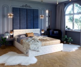 Bett mit Bettkasten Chicago - 120x200 cm