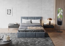 Bett mit Stauraum Fresia 120x200 cm