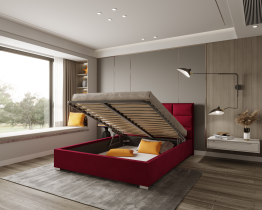 Betten FDM - Bett mit Hebefunktion Apollo – 140x200 cm