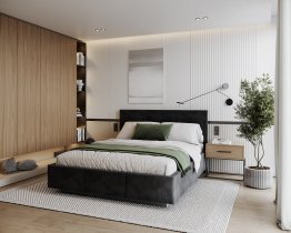 Betten FDM - Bett mit Hebefunktion Aveiro – 140x200 cm