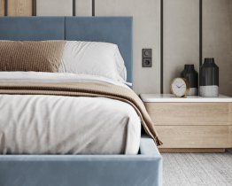 Betten FDM - Bett mit Hebefunktion Aveiro – 140x200 cm