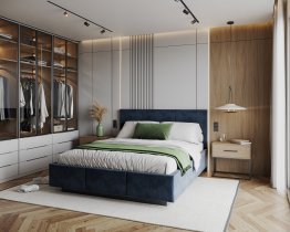 Betten FDM - Bett mit Hebefunktion Aveiro – 140x200 cm