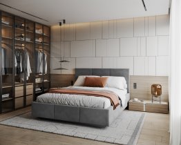 Betten FDM - Bett mit Hebefunktion Aveiro – 140x200 cm