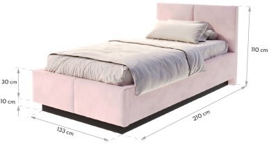Betten FDM - Bett mit Hebefunktion Aveiro – 120x200 cm
