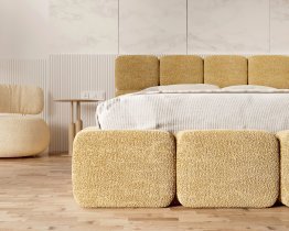 Betten FDM - Bett mit Hebefunktion Delicato – 120x200 cm