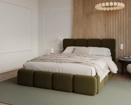 Betten FDM - Bett mit Hebefunktion Delicato – 120x200 cm