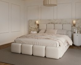 Betten FDM - Bett mit Hebefunktion Delicato – 120x200 cm