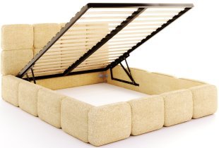 Betten FDM - Bett mit Hebefunktion Delicato – 120x200 cm
