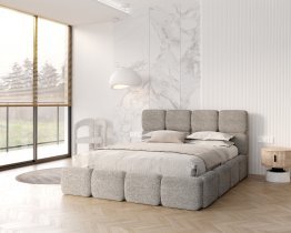 Betten FDM - Bett mit Hebefunktion Delicato – 120x200 cm