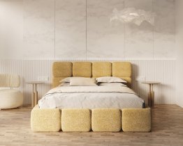 Betten FDM - Bett mit Hebefunktion Delicato – 120x200 cm
