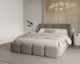 Betten FDM - Bett mit Hebefunktion Delicato – 120x200 cm