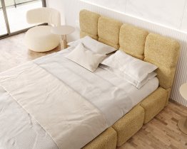 Betten FDM - Bett mit Hebefunktion Delicato – 120x200 cm