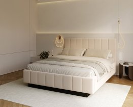 Betten FDM - Bett mit Hebefunktion Levito – 140x200 cm
